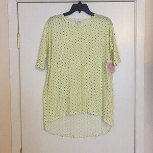 XXS LuLaRoe Irma Top A06 1747